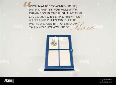 Abraham Lincoln Second Inaugural Address .